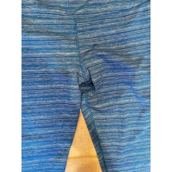 90 Degree by Reflex Women's Capri Leggings Large Light Blue Activewear - Picture 3 of 6